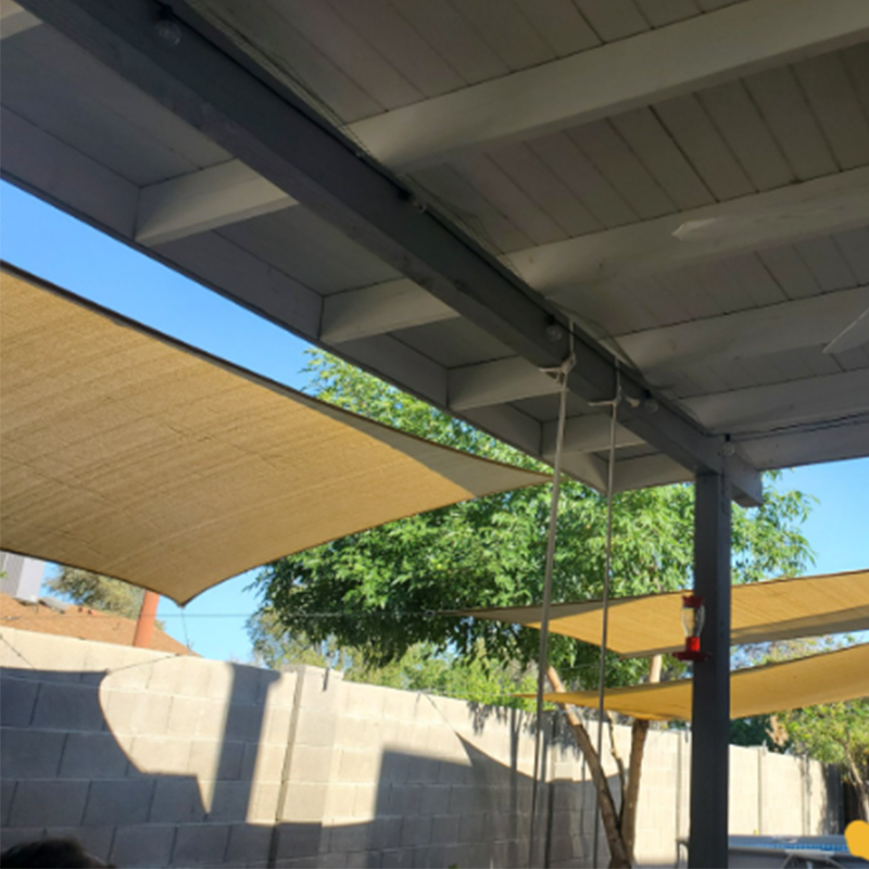 Paano mag-install ng sunshade net