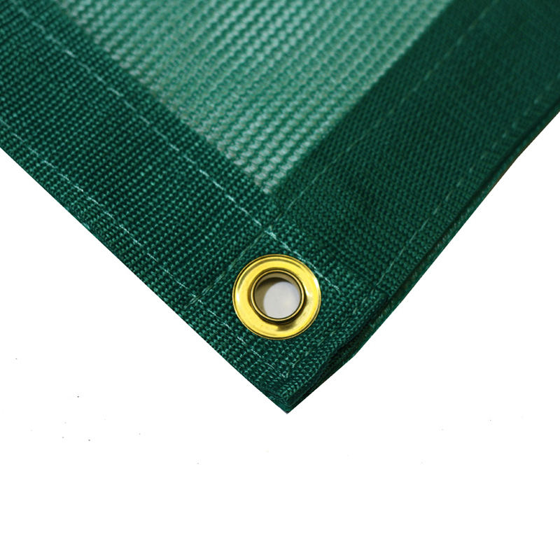 HDPE Mesh Tarp Truck Cover Outdoor Windproof Canopy na may Grommet para sa Parking Trailer Fish Pond